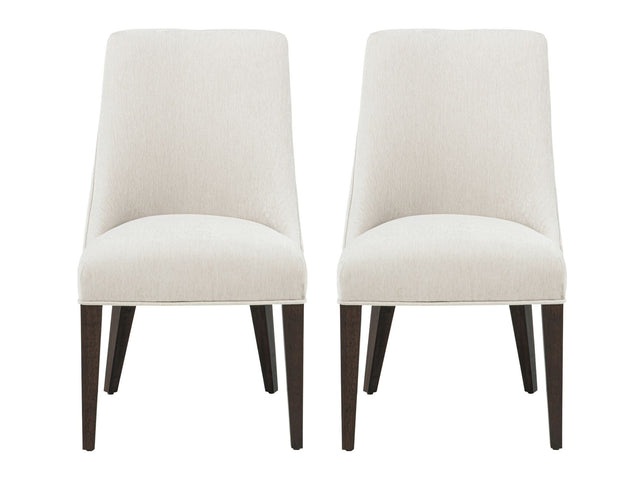 Beever Dining Chair in Cream (set of 2) - Ornate Home