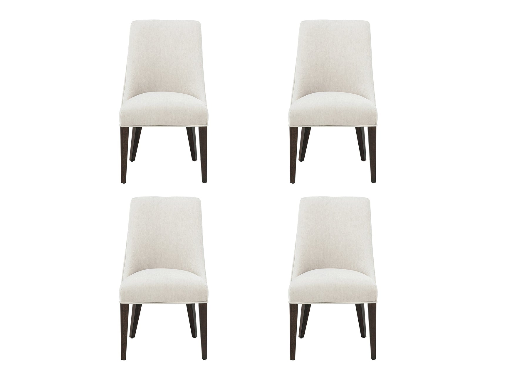 Beever Dining Chair in Cream (set of 4) - Ornate Home