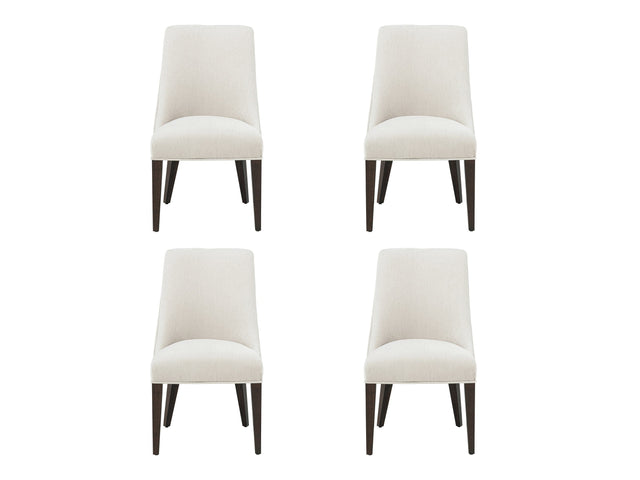 Beever Dining Chair in Cream (set of 4) - Ornate Home