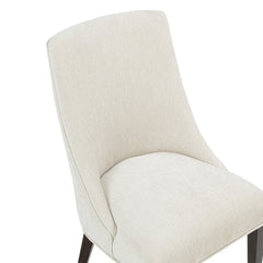 Beever Dining Chair in Cream (set of 4) - Ornate Home