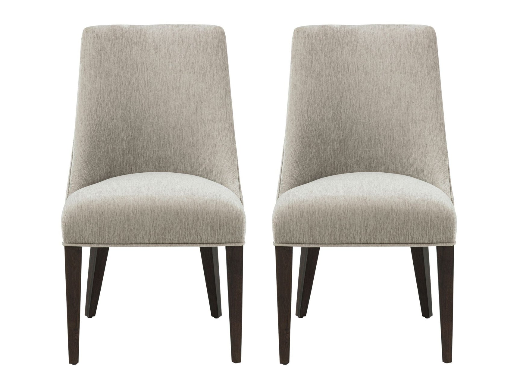 Beever Dining Chair in Taupe (set of 2) - Ornate Home