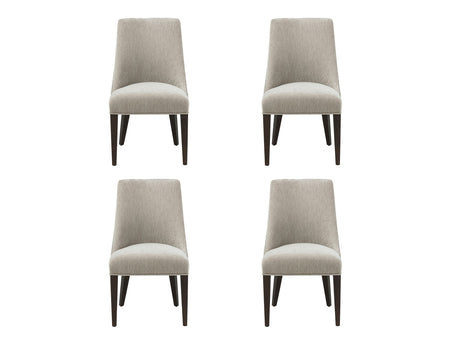 Beever Dining Chair in Taupe (set of 4) - Ornate Home