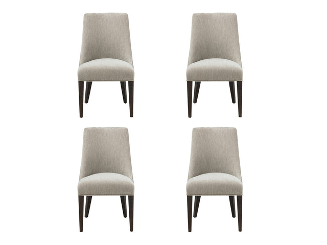 Beever Dining Chair in Taupe (set of 4) - Ornate Home