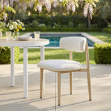 Bege White Dining Chair - Ornate Home