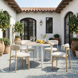 Bege White Dining Chair - Ornate Home