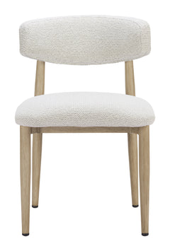 Bege White Dining Chair - Ornate Home