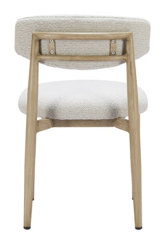 Bege White Dining Chair - Ornate Home