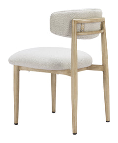 Bege White Dining Chair - Ornate Home