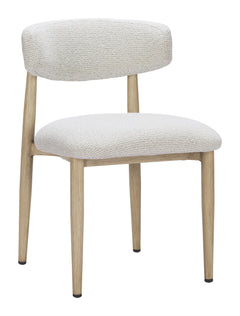 Bege White Dining Chair - Ornate Home