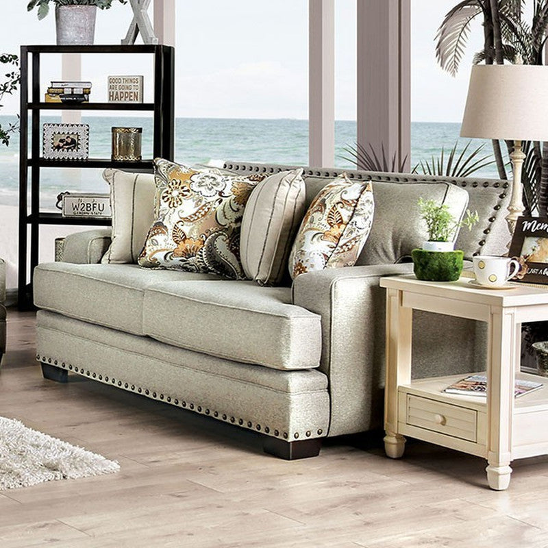 Begley Mocha Loveseat - Ornate Home