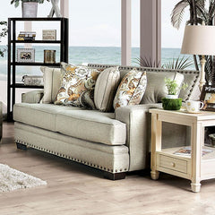 Begley Mocha Loveseat - Ornate Home