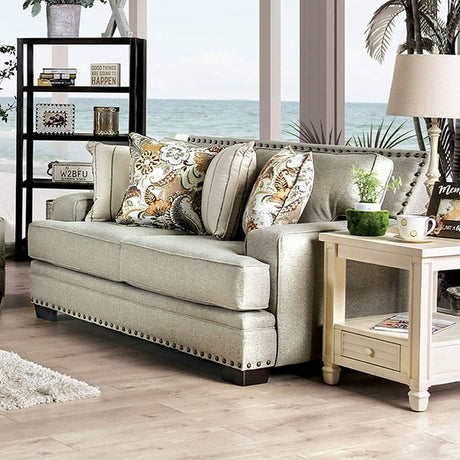 Begley Mocha Loveseat - Ornate Home