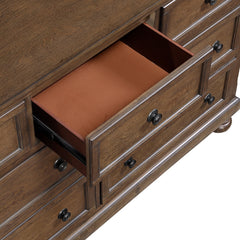 Begonia Brown 5pc Bedroom Set - Ornate Home