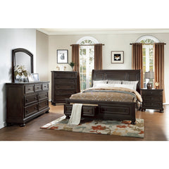 Begonia Brown California King Platform Bed - Ornate Home