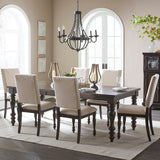 Begonia Brown Extendable Dining Table - Ornate Home