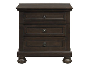 Begonia Brown Nightstand - Ornate Home