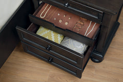 Begonia Brown Nightstand - Ornate Home