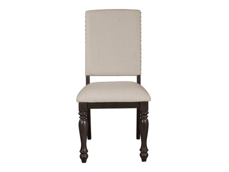 Begonia Brown Side Chair (Set of 2) - Ornate Home