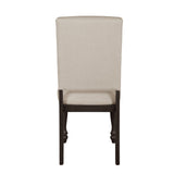 Begonia Brown Side Chair (Set of 2) - Ornate Home