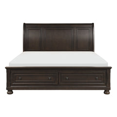 Begonia Grayish Brown 5-Piece Queen Bedroom Set - Ornate Home