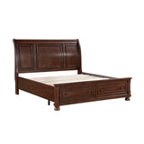 Begonia Silver Eastern King Platform Bed With Footboard Storage - Ornate Home