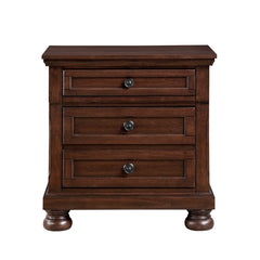 Begonia White Nightstand - Ornate Home