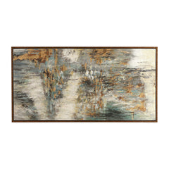 Behind The Falls Multicolor Abstract Art - Ornate Home