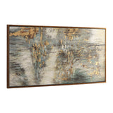 Behind The Falls Multicolor Abstract Art - Ornate Home