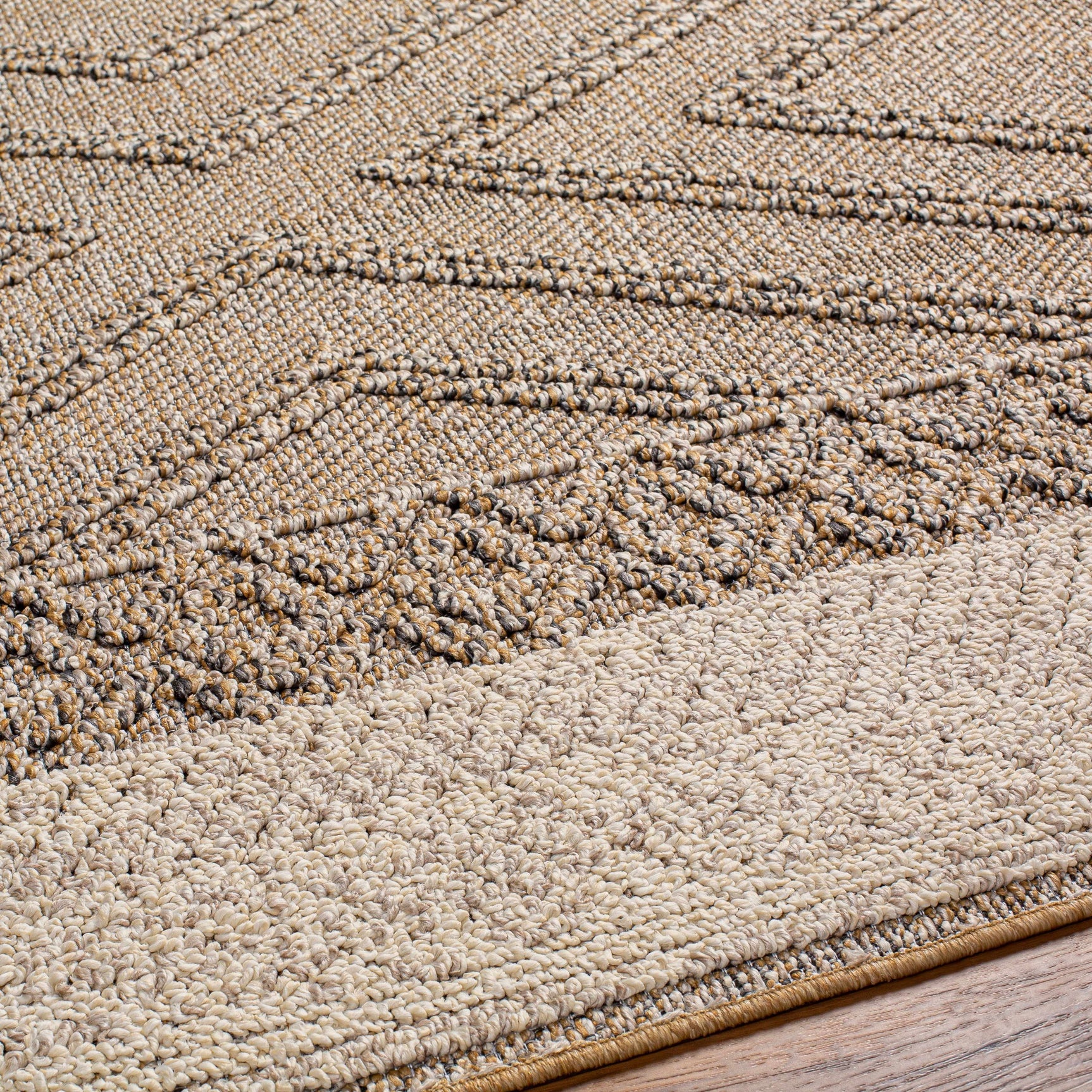 Beige Areli Outdoor Area Rug - Ornate Home