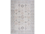 Beige Beckett Vintage Washable Area Rug - Clearance - Ornate Home