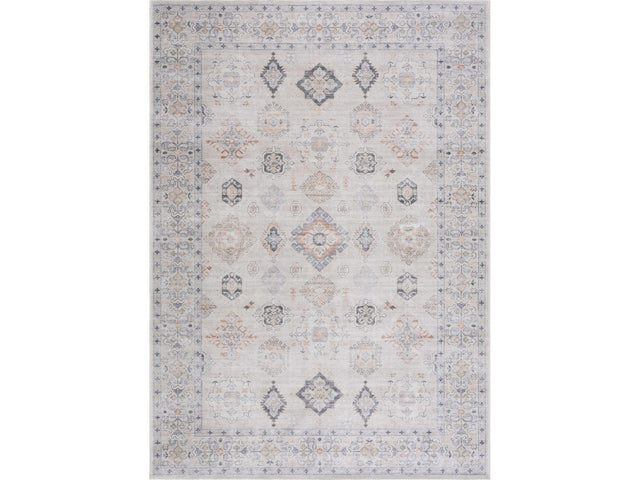 Beige Beckett Vintage Washable Area Rug - Clearance - Ornate Home