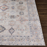 Beige Beckett Vintage Washable Area Rug - Clearance - Ornate Home