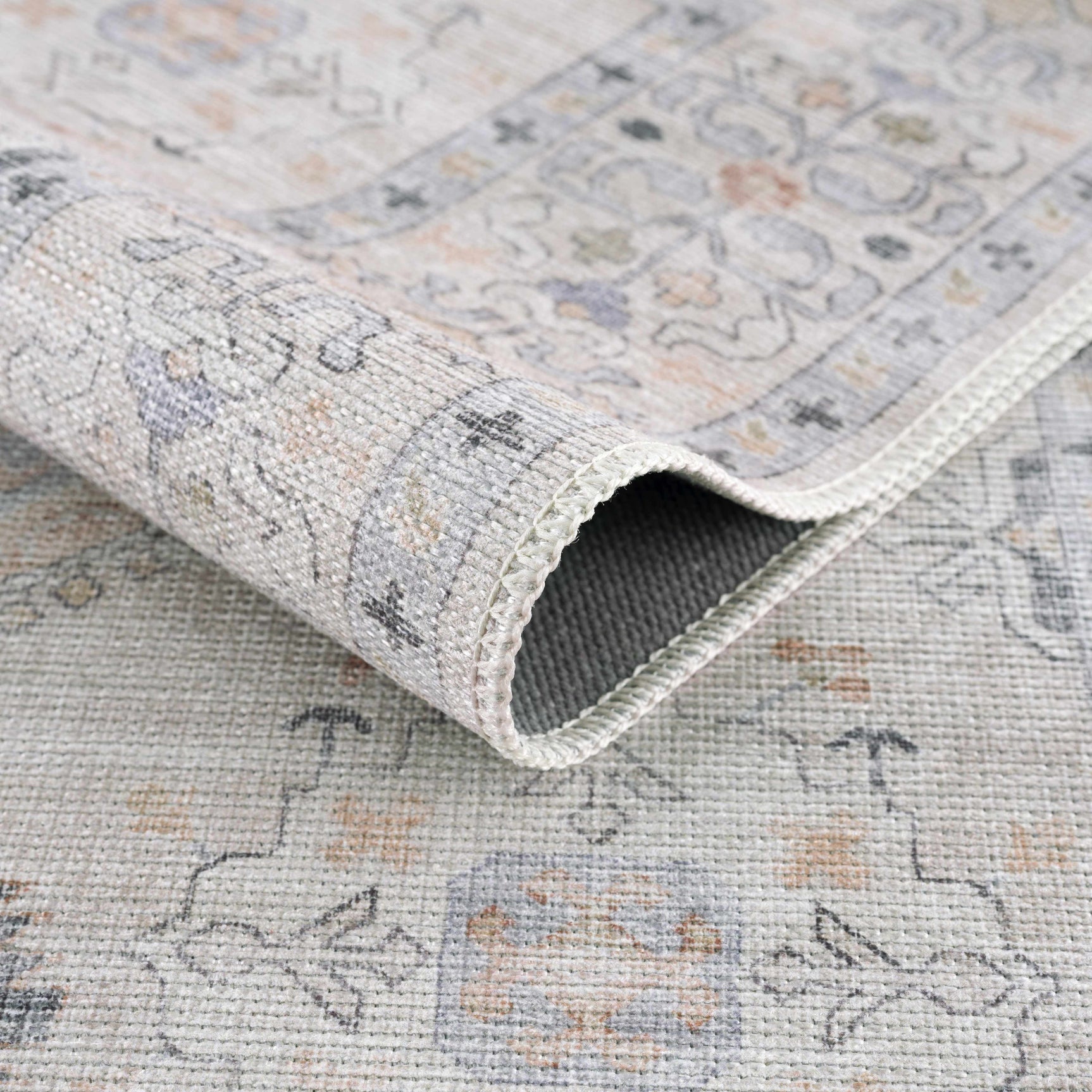 Beige Beckett Washable Rug - Clearance - Ornate Home