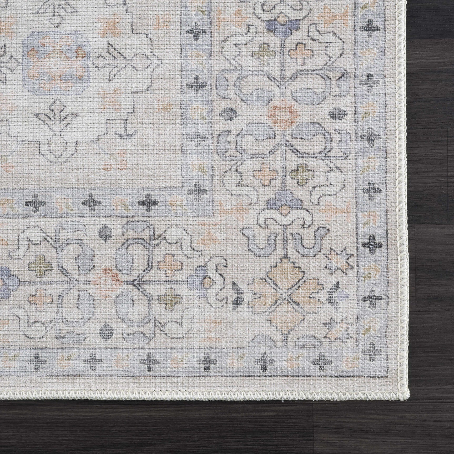 Beige Beckett Washable Rug - Clearance - Ornate Home