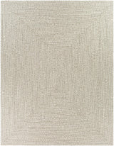 Beige Braided Faux Jute Outdoor Rug - Ornate Home
