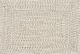 Beige Braided Faux Jute Outdoor Rug - Ornate Home