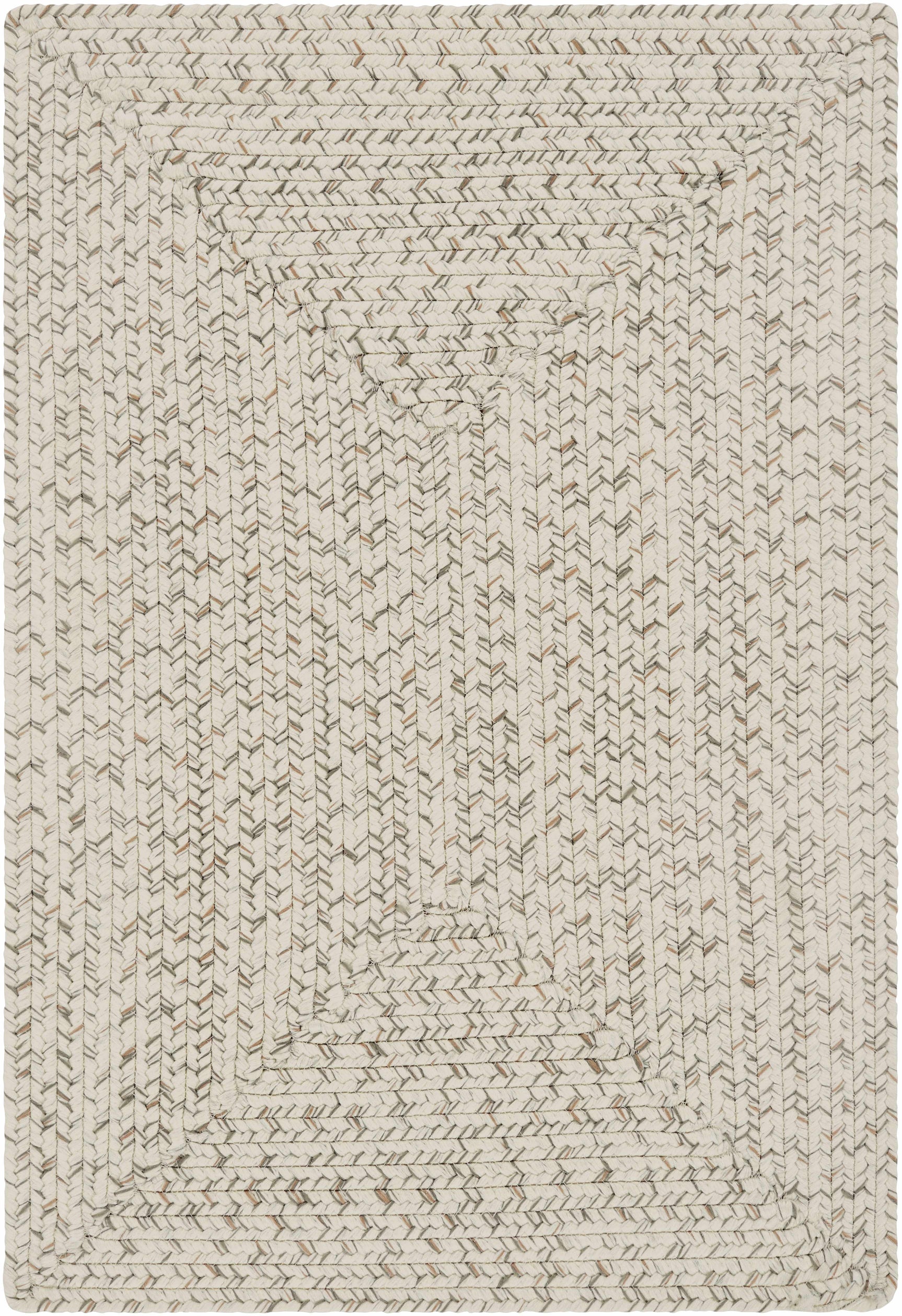 Beige Braided Faux Jute Outdoor Rug - Ornate Home