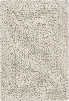 Beige Braided Faux Jute Outdoor Rug - Ornate Home