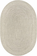 Beige Braided Faux Jute Outdoor Rug - Ornate Home