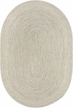 Beige Braided Faux Jute Outdoor Rug - Ornate Home