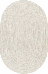 Beige Braided Faux Jute Outdoor Rug - Ornate Home