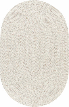 Beige Braided Faux Jute Outdoor Rug - Ornate Home