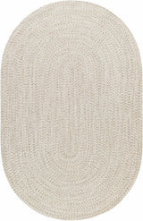 Beige Braided Faux Jute Outdoor Rug - Ornate Home