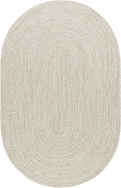 Beige Braided Faux Jute Outdoor Rug - Ornate Home