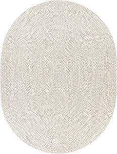 Beige Braided Faux Jute Outdoor Rug - Ornate Home