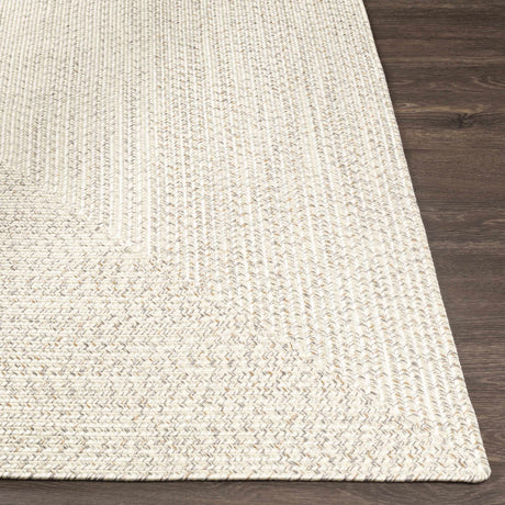 Beige Braided Faux Jute Rug - Ornate Home