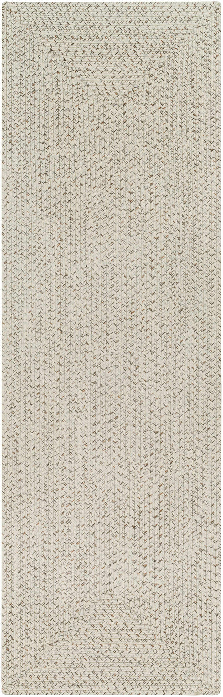 Beige Braided Faux Jute Rug - Ornate Home