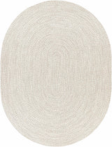 Beige Braided Faux Jute Rug - Ornate Home