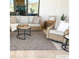 Beige Charcoal Areli Area Rug - Ornate Home