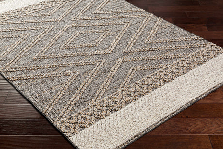Beige Charcoal Areli Area Rug - Ornate Home